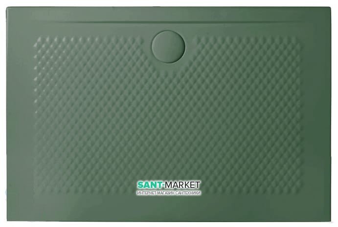 Душовий піддон Artceram Texture 120х80 см санфарфор зелений PDR021 30; 00