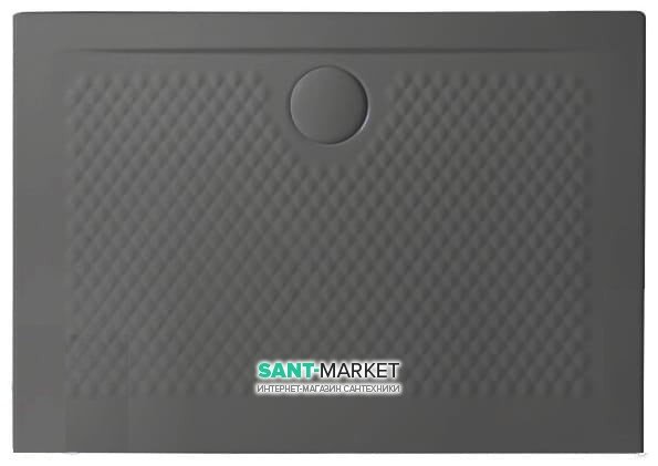 Душовий піддон Artceram Texture 100х70 см санфарфор сірий PDR018 15; 00