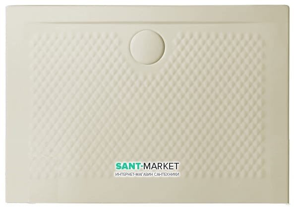 Душовий піддон Artceram Texture 100х70 см санфарфор пісочний PDR018 31; 00