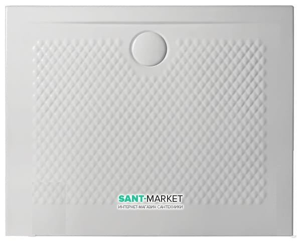 Душовий піддон Artceram Texture 100х80 см білий матовий PDR019 05; 00