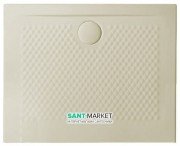 Душовий піддон Artceram Texture 90х72 см санфарфор пісочний PDR017 31; 00