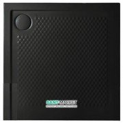 Душовий піддон Artceram Texture 90х90 см чорний глянсовий PDQ008 03; 00