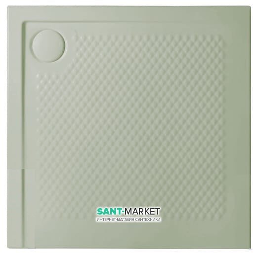 Душевой поддон Artceram Texture 90х90 см светло-зелёный PDQ008 26;00