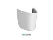 Полупьедестал для раковини підвісний Hatria Nido білий Y0R601