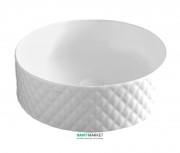 Раковина для ванної ArtCeram Millerighe Ø44 см білий глянсовий OSL010 01; 00