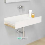 Раковина для ванной ArtCeram TT 90х40,5 см искусственный камень белый OSL011 01;00