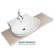 Раковина для ванной накладная Hatria Nido 47x62 см санфарфор белый YXEM01