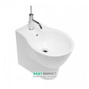 Біде підлогове пристенное Hatria Nido 36х56 см білий Y0QW01