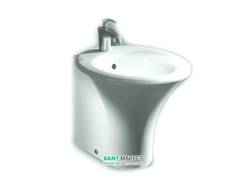 Биде напольное Hatria Sculture 40x60 см белый YR4201