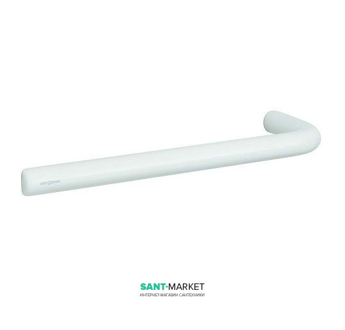 Настінний тримач для рушників ArtCeram Postit 46 см білий глянсовий PSC003 01; 00