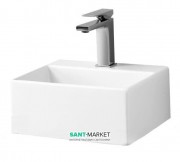 Раковина для ванної ArtCeram Quadro Mini 32х27 см білий глянсовий QUL006 01; 00