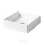 Раковина для ванной ArtCeram Scalino 38х38 см белый матовый SCL001 05;00