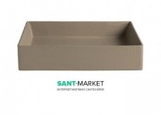 Раковина для ванної ArtCeram Scalino 38х38 см санфарфор кремовий SCL001 22; 00