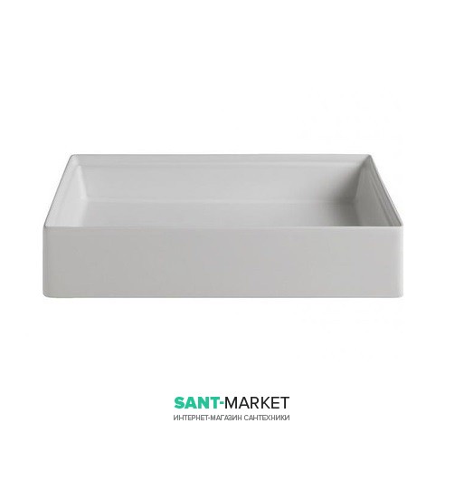 Раковина для ванной ArtCeram Scalino 55х38 см белый матовый SCL002 05;00