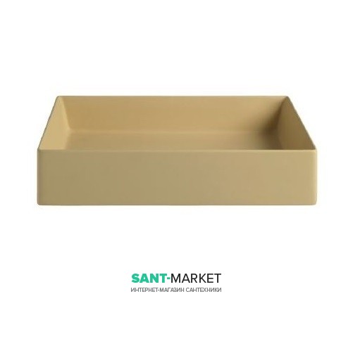 Раковина для ванної ArtCeram Scalino 55х38 см санфарфор жовтий SCL002 12; 00
