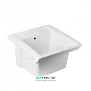 Раковина для ванної господарська Hatria Specials 60х60 см санфарфор білий YXMC01