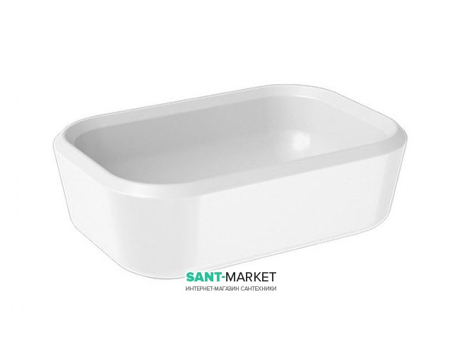 Раковина для ванной накладная Hatria Pencil 38x55 см санфарфор белый Y1GF01