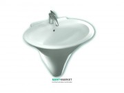 Раковина для ванної підвісна Hatria Sculture 57.5x65 см санфарфор білий Y0LZ01