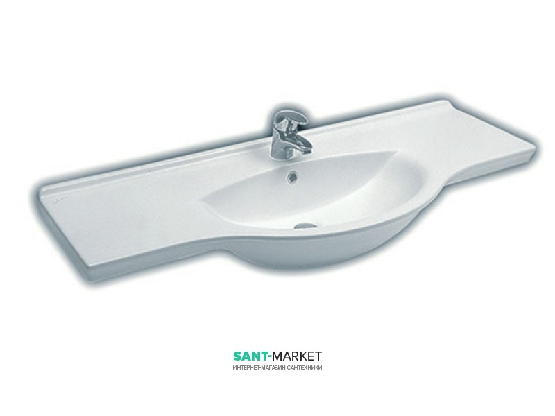 Раковина для ванної підвісна Hatria Sophie 50х120 см санфарфор білий Y0HE01