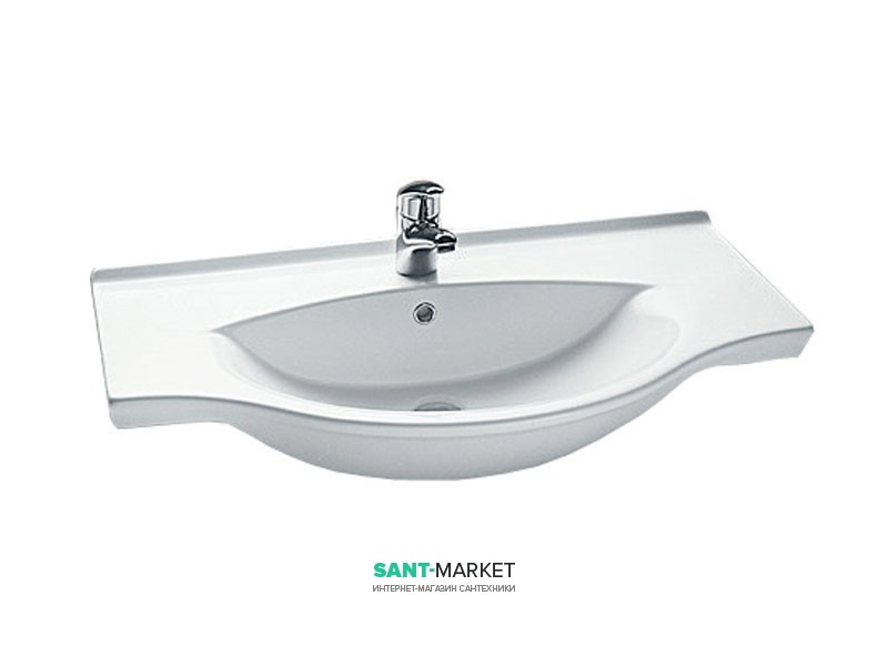 Раковина для ванної підвісна Hatria Sophie 50х86.5 см санфарфор білий Y0AN01