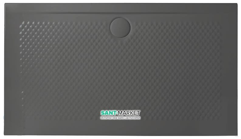 Душевой поддон Artceram Texture 140х80 см санфарфор серый PDR022 15;00