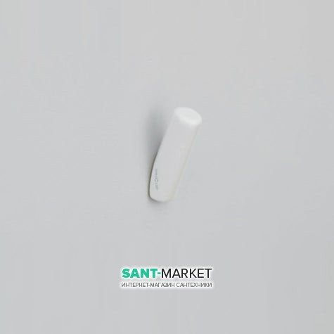 Крючок для ванной ArtCeram Postit одинарный белый глянцевый PSC005 01;00