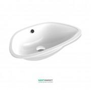 Раковина для ванної ArtCeram Plettro 61х38,5 см білий глянсовий PTL003 01; 00