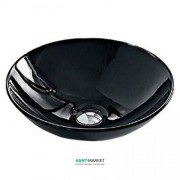 Раковина для ванной ArtCeram Polis Ø41 см чёрный  глянцевый PSL001 03;00