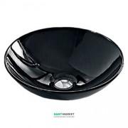 Раковина для ванної ArtCeram Polis Ø41 см чорний глянсовий PSL001 03; 00