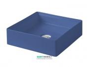 Раковина для ванної ArtCeram Scalino 38х38 см санфарфор синій SCL001 16; 00