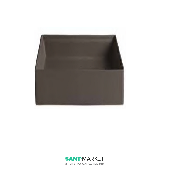 Раковина для ванной ArtCeram Scalino 38х38 см санфарфор коричневый SCL001 25;00