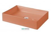Раковина для ванної ArtCeram Scalino 55х38 см санфарфор помаранчевий SCL002 13; 00