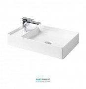 Раковина для ванної ArtCeram Scalino 60х38 см білий глянсовий SCL003 01; 00