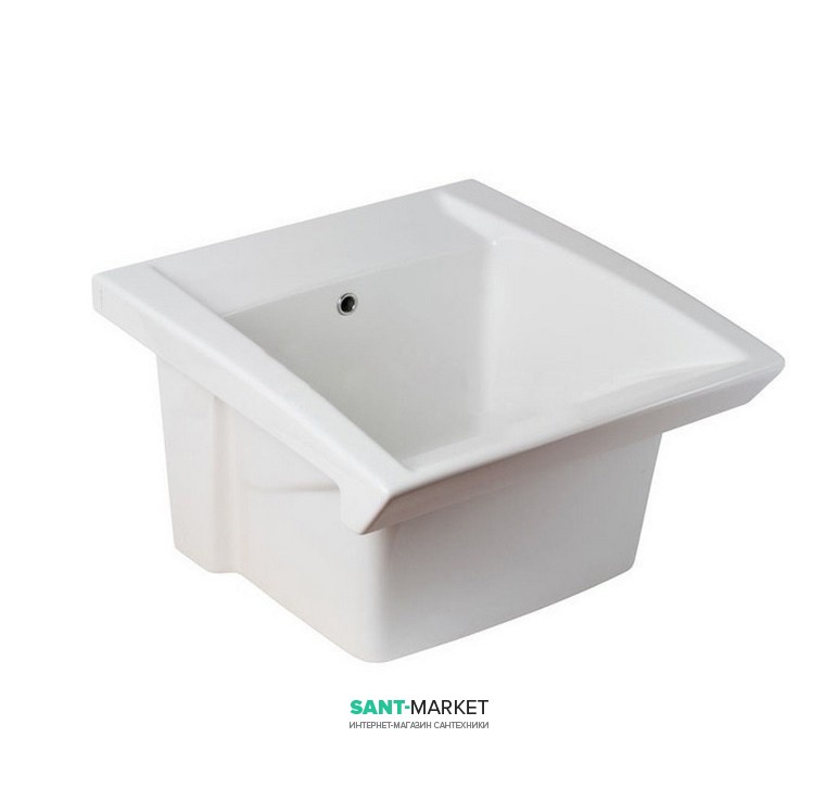 Раковина для ванной хозяйственная Hatria Specials 51х60 см санфарфор белый YXMA01