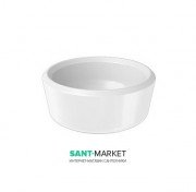 Раковина для ванної накладна Hatria Pencil 40.5x40.5 см санфарфор білий Y1GE01