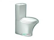 Унітаз підлоговий приставний Hatria Sculture 37х62.5 см білий YXZ401