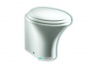 Унітаз підлоговий приставний Hatria Sculture 40х60 см білий YXZ301