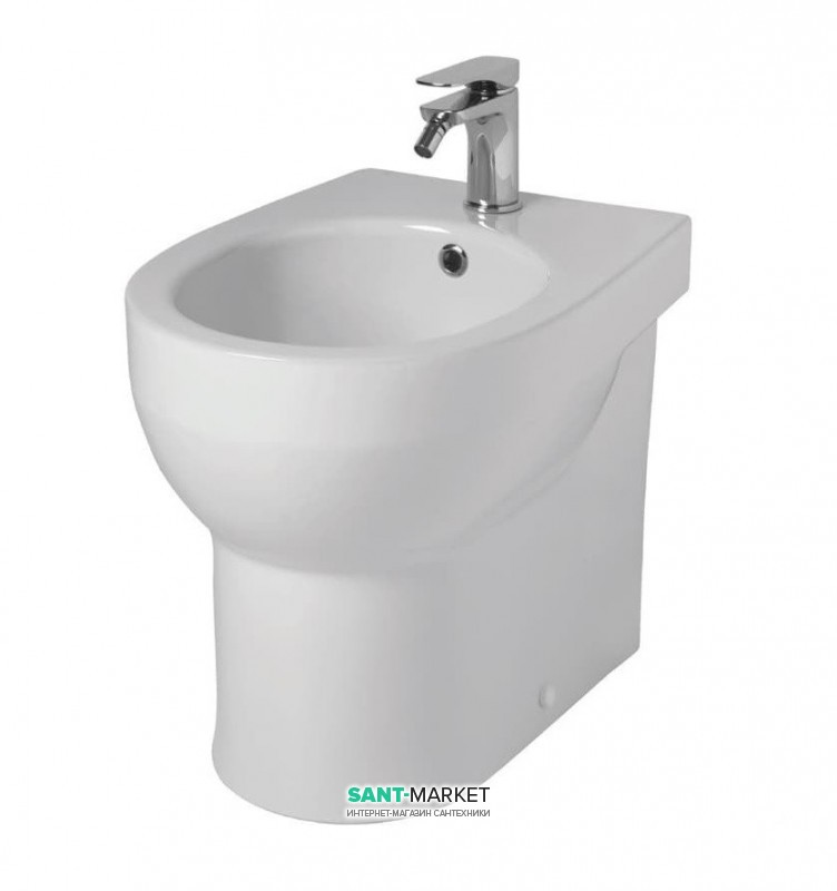 Біде підлогове Artceram Smarty 2.0 35х50 см білий глянсовий SMB002 01; 00