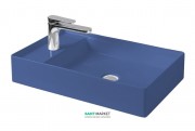Раковина для ванной ArtCeram Scalino 60х38 см санфарфор синий SCL003 16;00