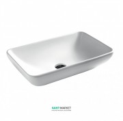 Раковина для ванной ArtCeram Tai 60х39 см белый глянцевый TAL001 01;00