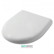 Сидіння з кришкою для унітазу ArtCeram Smarty 2.0 білий глянцевий / хром SMA001 01; 71