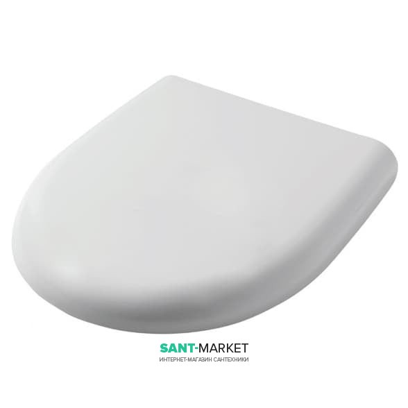 Сидіння з кришкою для унітазу ArtCeram Smarty 2.0 білий глянцевий / хром SMA002 01; 71