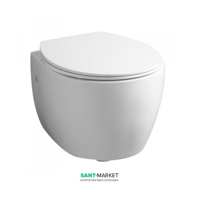Унитаз подвесной ArtCeram Step 36х51 см санфарфор белый глянцевый STV001 01;00