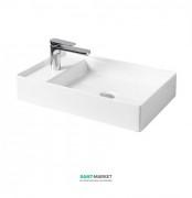 Раковина для ванної ArtCeram Scalino 75х38 см білий глянсовий SCL004 01; 00