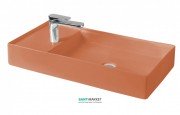 Раковина для ванной ArtCeram Scalino 75х38 см санфарфор оранжевый SCL004 13;00