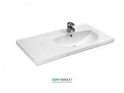 Раковина для ванної Hatria Susan 95х50 см з полицею санфарфор білий Y0JU01