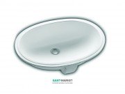 Раковина для ванной встраиваемая Hatria Incasso Caterine 57х42.5 санфарфор белый Y65101