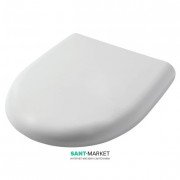 Сиденье с крышкой для унитаза ArtCeram Smarty 2.0 белый глянцевый/хром SMA001 01;71