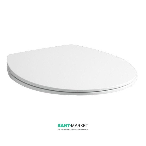 Сиденье с крышкой для унитаза ArtCeram Step тонкое белый  STA002