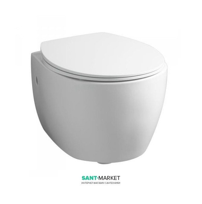 Унитаз подвесной ArtCeram Step 36х51 см санфарфор белый глянцевый STV001 01;00